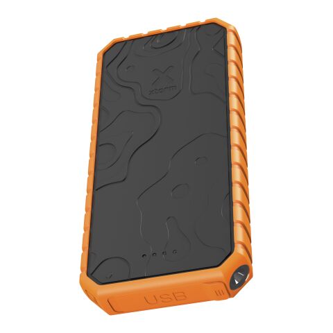 Xtorm XR202 Xtreme 20 000 mAh 35 W QC3.0 vattentät robust powerbank med ficklampa Svart-Orange | Inget reklamtryck