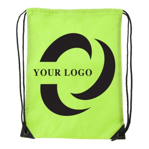Gympapåse/ryggsäck i polyester (210D) Vit | Inget reklamtryck | Inte tillgängligt | Inte tillgängligt