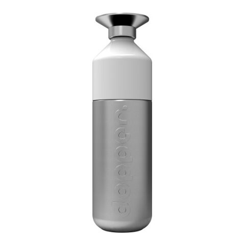 Dopper Steel 800 ml silver/vit | Inget reklamtryck | Inte tillgängligt | Inte tillgängligt