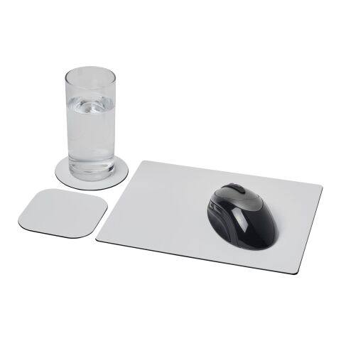 Brite-Mat® Set 1 med musmatta och underlägg Svart | Pappersutskrift | topp | 240 mm x 190 mm