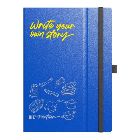 BIC® Partner A5 Hard Cover Blue Navy Lined Paper | Inget reklamtryck | Inte tillgängligt | Inte tillgängligt