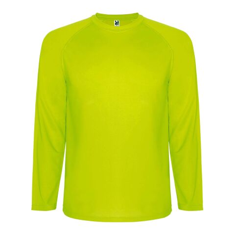 Montecarlo långärmad sport t-shirt för barn Standard | Fluor Yellow | 12 | Inget reklamtryck | Inte tillgängligt | Inte tillgängligt | Inte tillgängligt